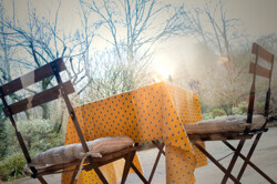 Sonnige Terrasse