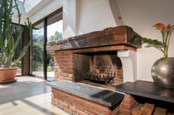 Kamin Detailansicht