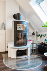 Kaminecke im Wohn- / Esszimmer