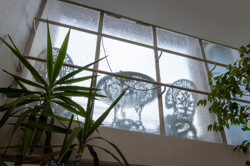 Blick zur Loggia