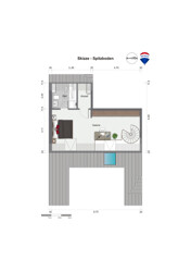 Grundriss Spitzboden (2. OG)
