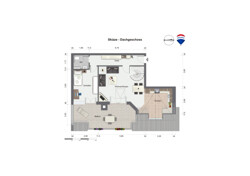 Grundriss Dachgeschoss (1.OG)