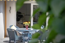Blick auf die Terrasse