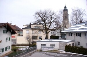 Blick vom Balkon