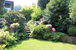 gefällige Gartenanlage 