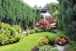 sich im eigenen Garten wohlfühlen 