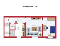 Nebengenbäude OG 1. OG möbliert