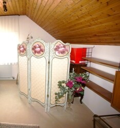 Schreibecke im Obergeschoß