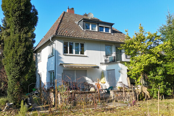Ansicht vom Garten aus