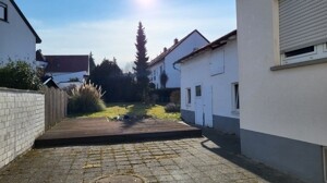 Terrasse und Garten