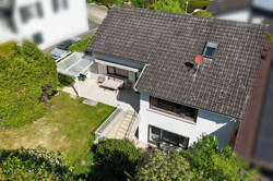 Luftbild Gartenseite
