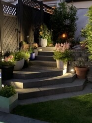 IAbendstimmung Garten