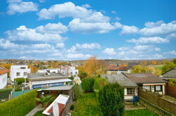 Aussicht vom Wohnzimmer aus