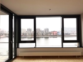 Blick vom  Wohnzimmer
