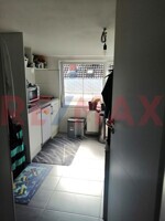 Blick in Küche Bad