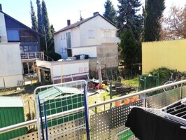 Blick von Balkon