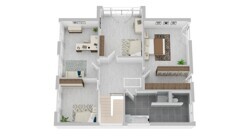 3D Grundriss 1OG