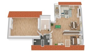 3D Grundriss DG