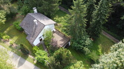 Kleines Haus im Wald