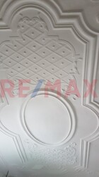 Wohnzimmer Stuckdecke