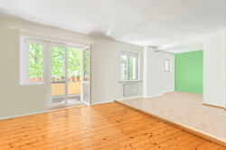 Wohnzimmer leer