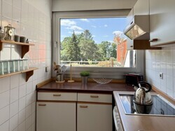Küche. mit Ausblick