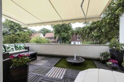 Terrasse im Obergeschoss