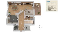 Grundriss Erdgeschoss Haupthaus
