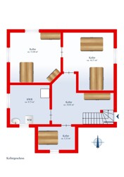 Grundrisse Keller Haupthaus