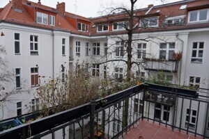 Blick vom Balkon