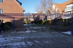 Südansicht mit Stellplatz Nr. 10