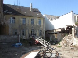 Blick vom Hof