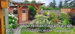 Garten im Sommer 