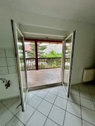 Zugang Küche zum Balkon