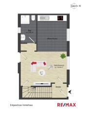 Erdgeschoss Vorderhaus