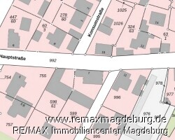 Auszug aus der Liegenschaftskarte