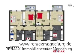 Grundriss Umfassungsstrasse 23 2.OG