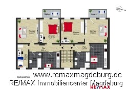 Grundriss Umfassungsstrasse 23 DG