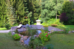 Garten Naturteich + Pavillon