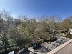 Blick vom Balkon