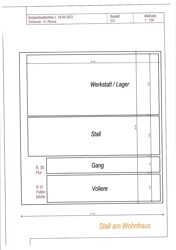 Stall am Wohnhaus