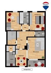 Grundriss Dachgeschoss