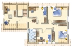 Grundriss Dachgeschoss 