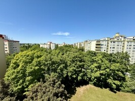 Blick vom Balkon