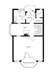 Grundriss Erdgeschoß