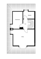 Grundriss Dachgeschoß