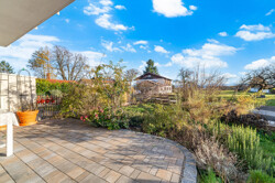 Wunderschöner Gartenblick