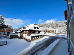 Blick vom Balkon