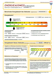 Energieausweis 2