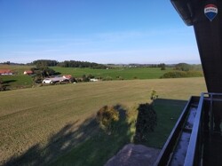 Aussicht vom Balkon